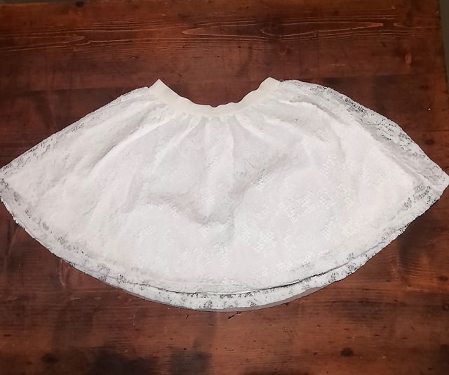 Gonna pizzo bambina Original Marines