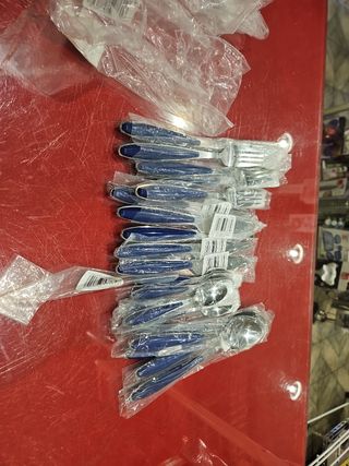 Oferta x lote vajilla + cubiertos+vasos