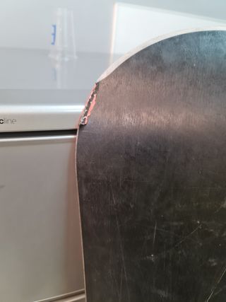 tabla 148 cm snow con fijaciones.y botas t42