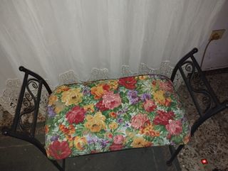 Banco-Asiento Elegante Hierro