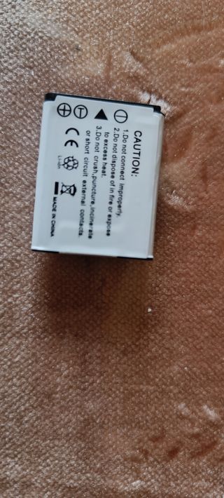 Batería para cámara de fotos