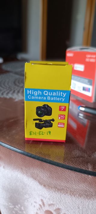 Batería para cámara de fotos