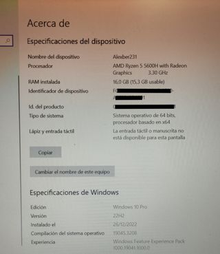 hp Pavilion gaming 15 16gb RAM 512gb+500gb