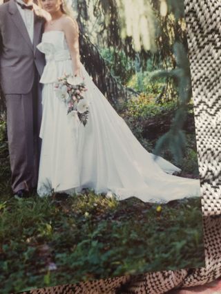 Vestido de novia.