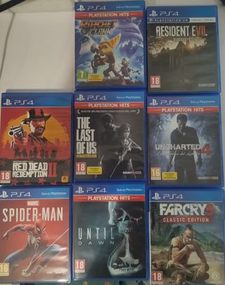 Ps4 con juegos