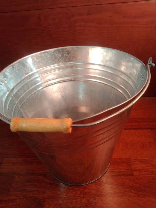 CUBO GRANDE METAL GALVANIZADO