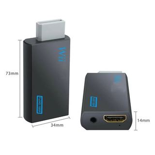💥 ADAPTADOR Wii BLACK CON CABLE 