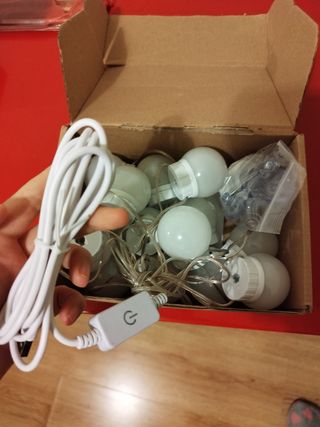 LED BALL LAMP / LUCES LED CAMERINO ESPEJO NUEVAS!!