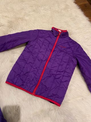 Chaqueta chaquetón nieve y polar niña talla 8 - 10