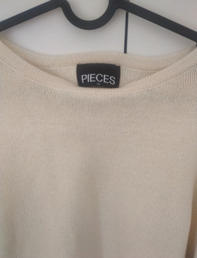 Maglioncino panna cotone donna M