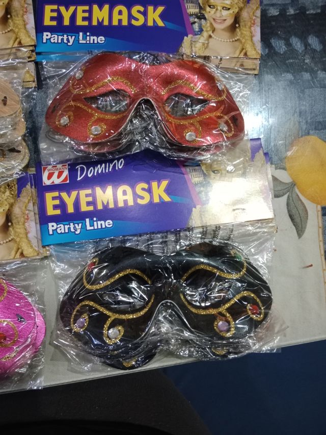 lote de 20 Antifaces de carnaval