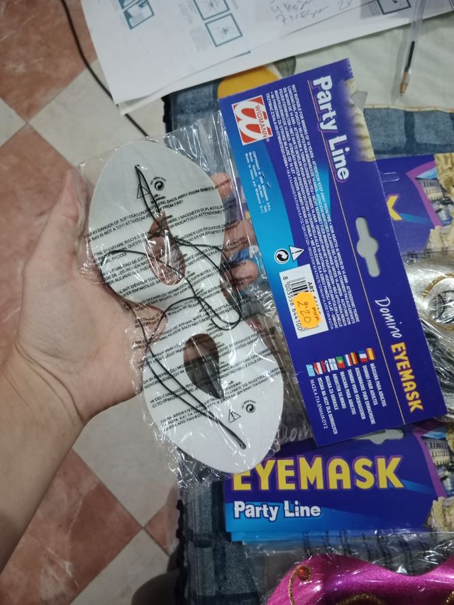 lote de 20 Antifaces de carnaval