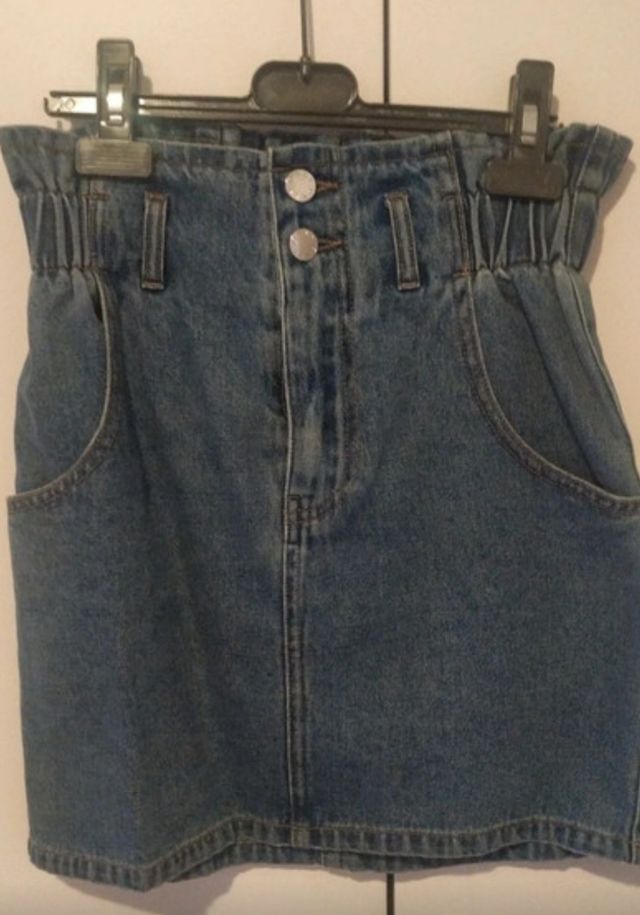 Minigonna jeans ragazza Only S