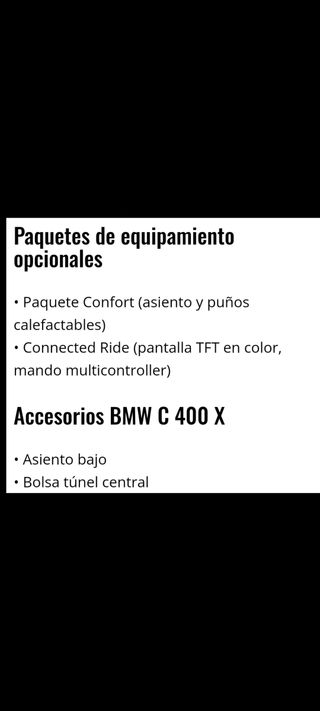 BMW C400X.