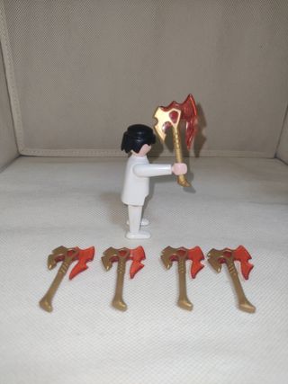 Lote hachas Playmobil