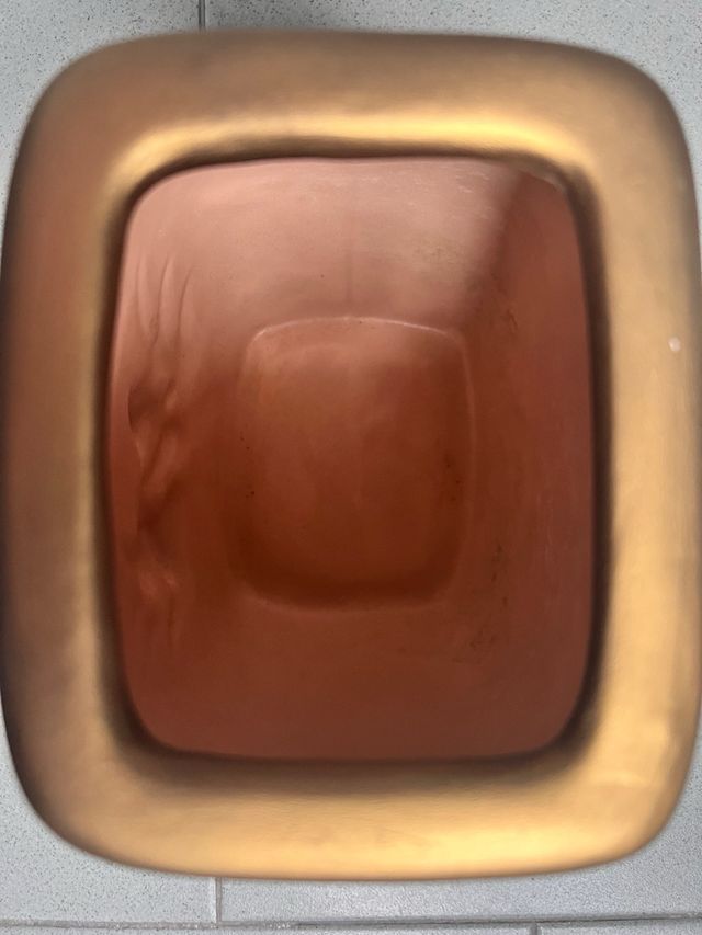 Vaso Thun con gatto e foglie