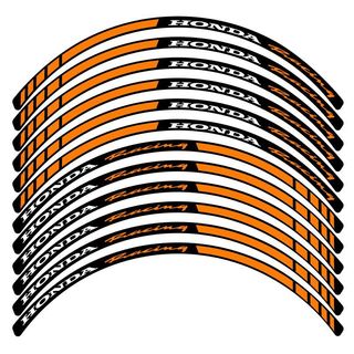 Kit Pegatinas para llantas moto Honda Racing 