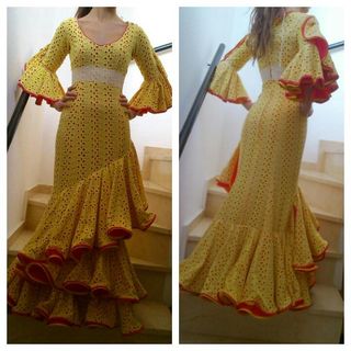 Traje de flamenca