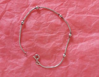 Pulsera plata primera ley 925