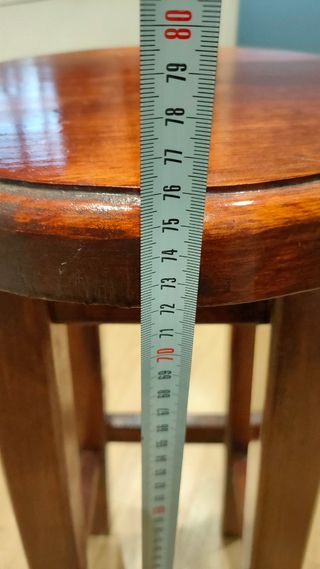Taburetes madera maciza