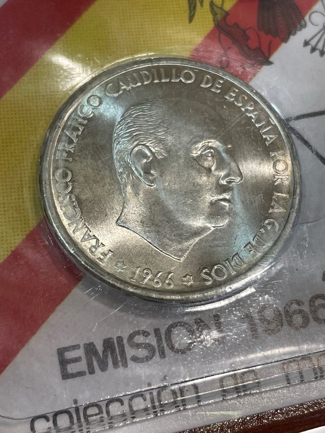 cartera 100 pesetas Francisco Franco 1966