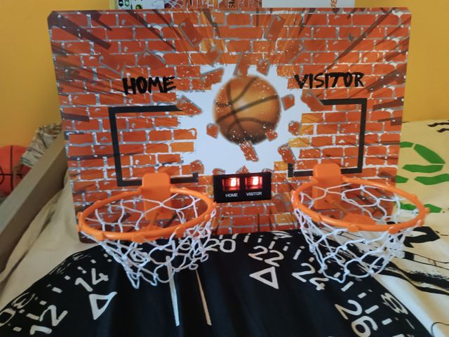 Mini tablero baloncesto