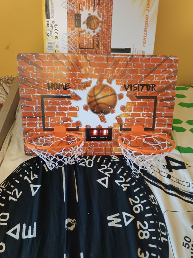 Mini tablero baloncesto