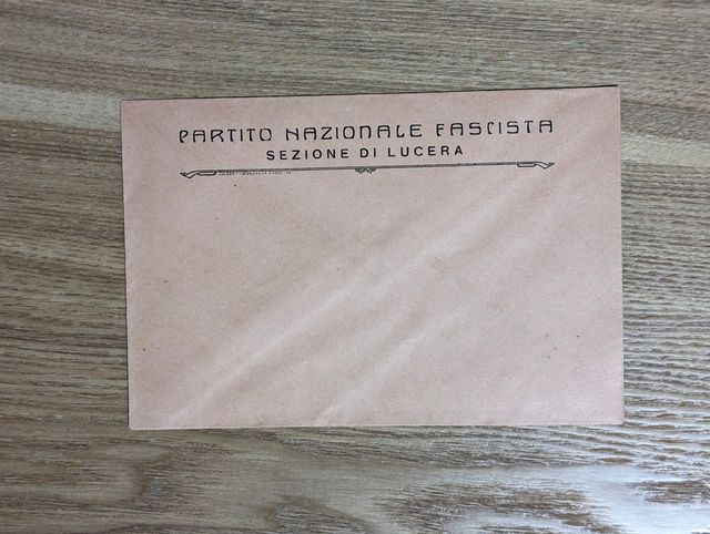 Documenti ventennio fascista 