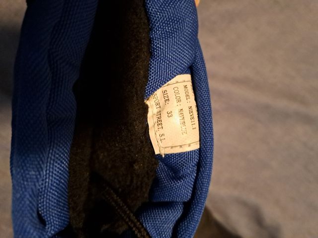 Botas nieve Tenth niño