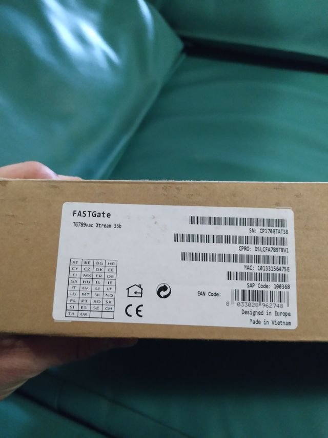 Modem Fastweb fastgate come nuovo