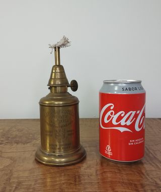 Antigua Lámpara Francesa de Gas Gaudard