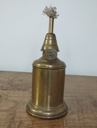 Antigua Lámpara Francesa de Gas Gaudard