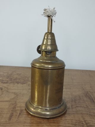 Antigua Lámpara Francesa de Gas Gaudard