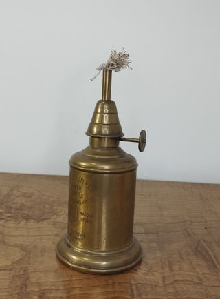 Antigua Lámpara Francesa de Gas Gaudard