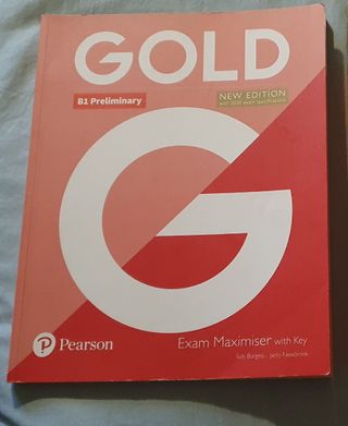 Libro de inglés GOLD B1 Preliminary