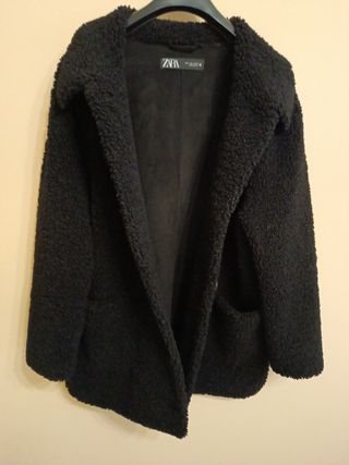 Abrigo borreguito zara