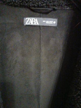 Abrigo borreguito zara