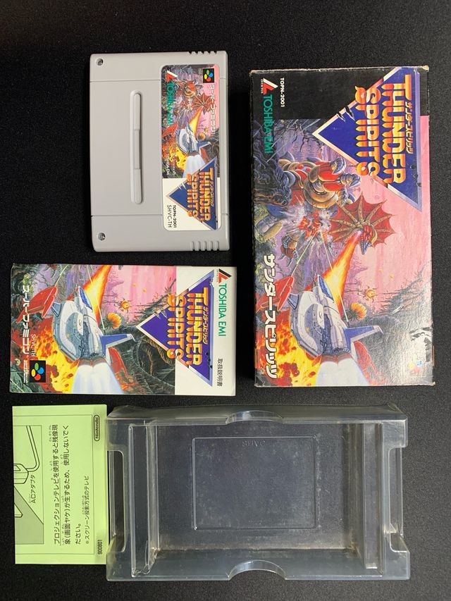 Thunder Spirit (Completo) - Super Famicom