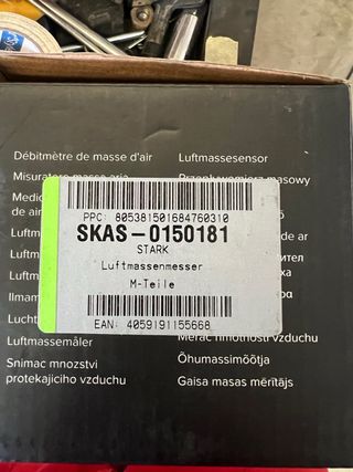 caudalimetro sensor masa aire