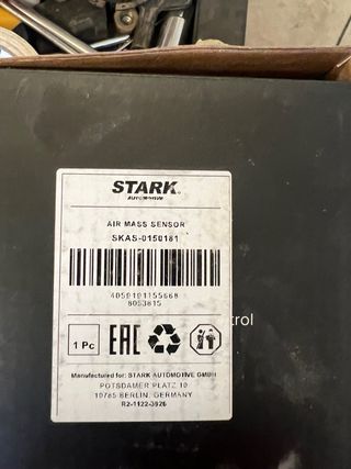 caudalimetro sensor masa aire