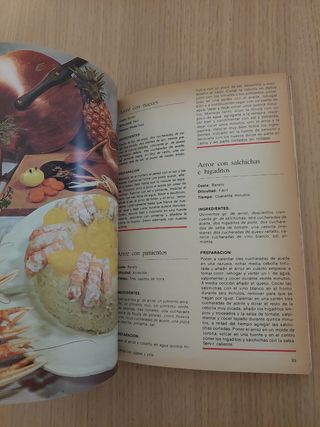 Cocina Diario. Pollo. Arroz. Tomo I y II. 1987