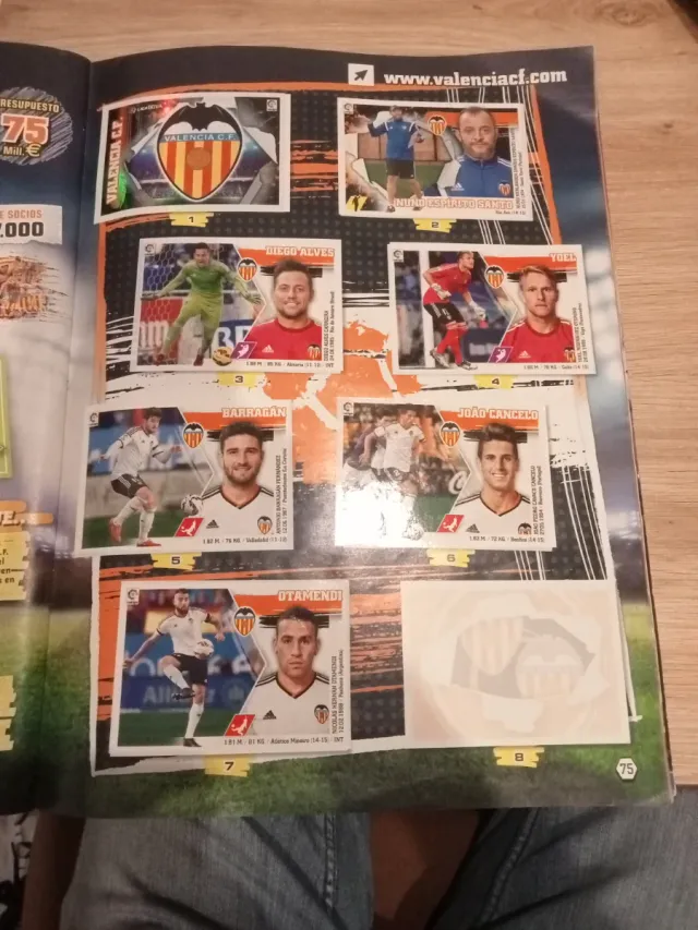 Album Panini liga 2015-16