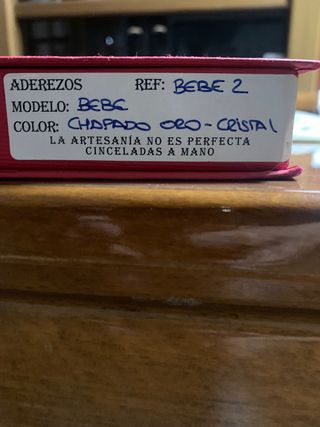 Aderezo de fallera para bebé