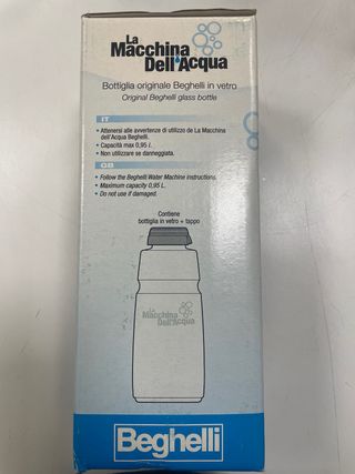 bottiglia vetro Beghelli