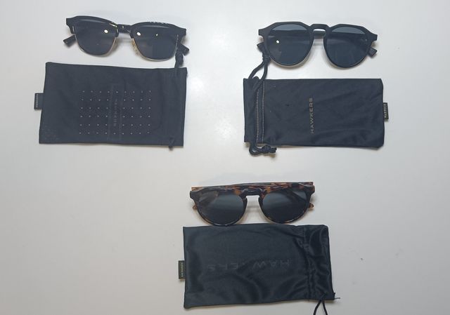 Pack de 2 gafas de sol HAWKERS Nuevas + 1 usadas