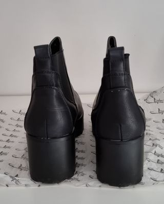 Stivaletti Chelsea con tacco a blocco