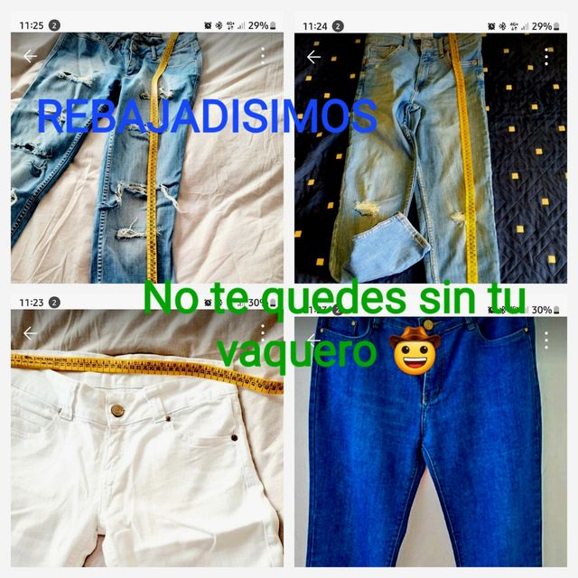 Ropa vaqueros varios