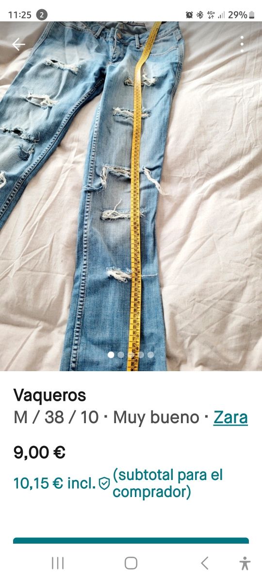 Ropa vaqueros varios