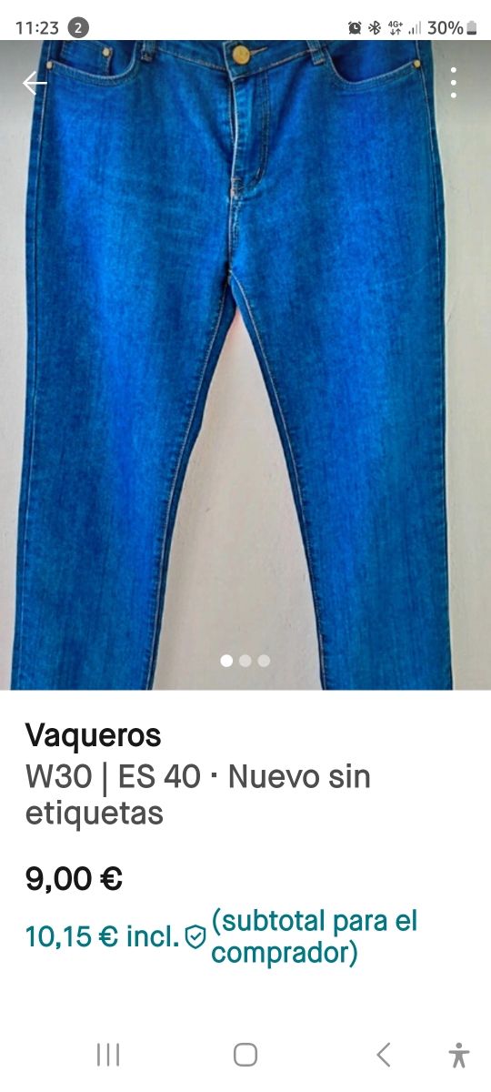 Ropa vaqueros varios