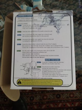 Manguera Pulverizador de Bidé Weidmax